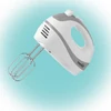 Kép 1/2 - Kézi mixer fehér, 250W, 5 sebességfokozat, TURBO fokozat, habverő és dagasztó karok, HOME HG KM 18