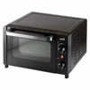 Kép 1/4 - Mini sütő, fekete, 9l, 1050W, max. 230 °C, dupla üvegezésű ajtó, HOME HG MS 10 / RENDELÉSRE