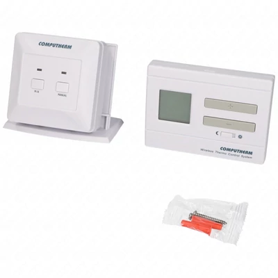 Digitális, rádiófrekvenciás szobatermosztát (COMPUTHERM Q3RF)